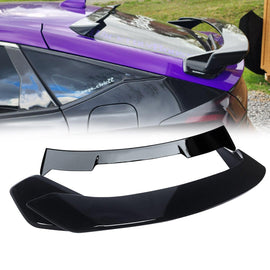 NINTE For 2022 - 2024 Honda Civic Hatchback ABS Rear Window Spoiler Roof Spoiler Trunk Wing Gloss Black - NINTE