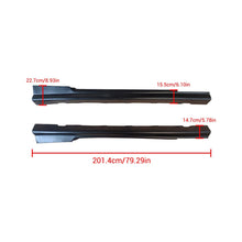 Load image into Gallery viewer, NINTE For 2016 - 2024 Chevy Chevrolet Camaro ZL1 Style Side Skirts Side Body Extension Trim Frame Door Rocker Panels Lip - NINTE