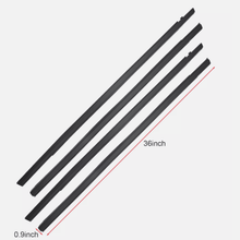 Cargar imagen en el visor de la galería, NINTE For 2016 - 2021 Honda Civic Sedan 4pcs Weatherstrip Window Moulding Trim Seal Belt - NINTE