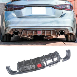 NINTE Rear Lip With Break Light For 2018 - 2024 INFINITI Q50 Rear Bumper Diffuser - NINTE