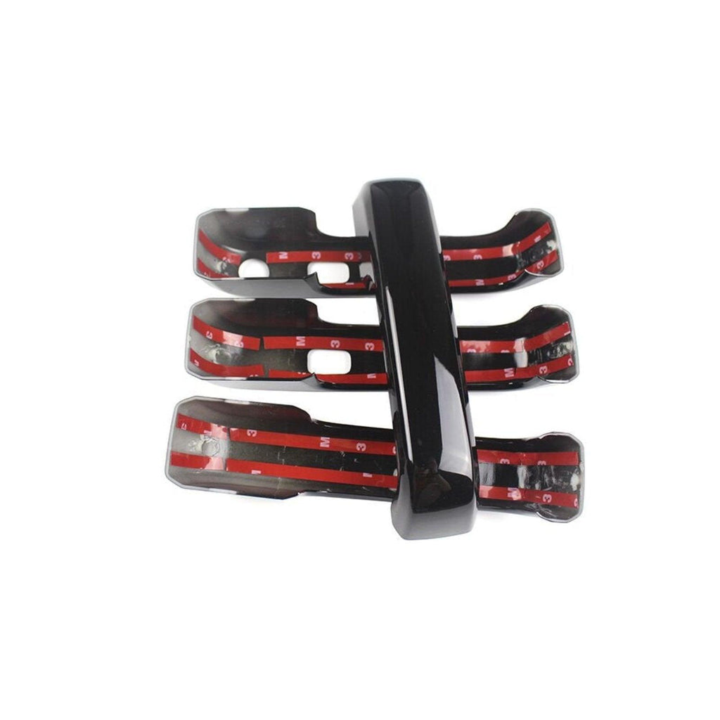 NINTE For 2017 - 2023 Ford F - 250 Super Duty & F - 350 Super Duty Mirror Covers Handle Covers Sets Gloss Black - NINTE