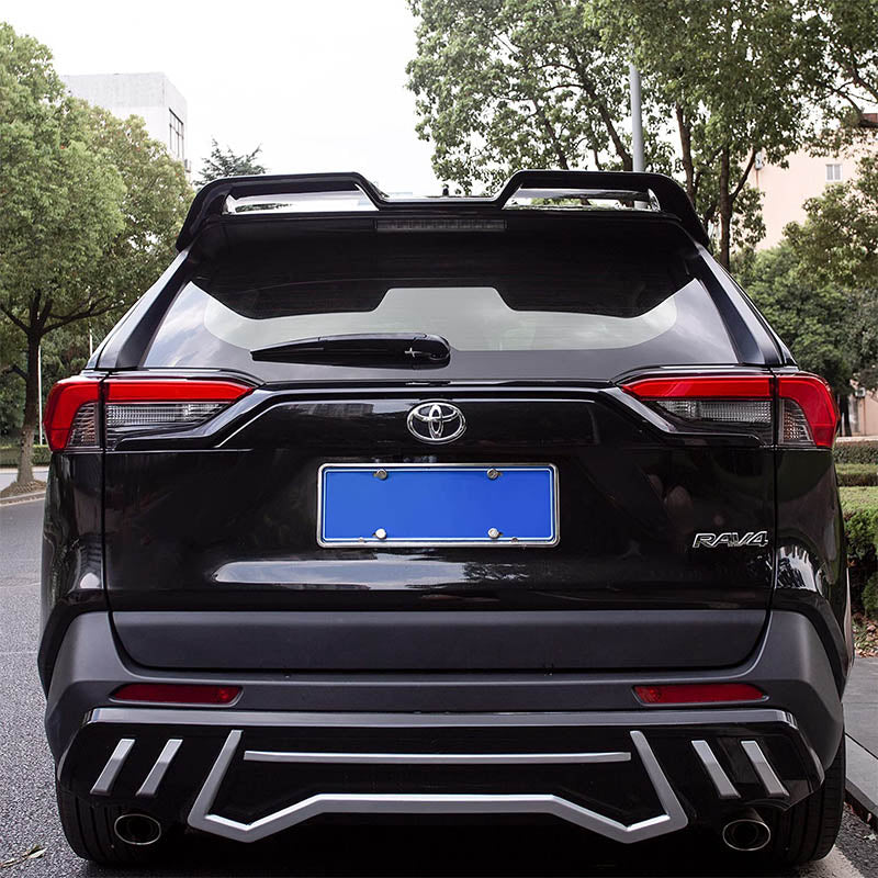 NINTE Rear Spoiler For 20192022 Toyota Rav4 ABS Wing Lip Trunk Spoiler Lid