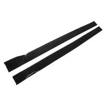Cargar imagen en el visor de la galería, NINTE Side Skirts 2.2M/86.6 Inch Universal Fit PP Carbon Look Rocker Panel Extension Lip Splitters 3pcs - NINTE