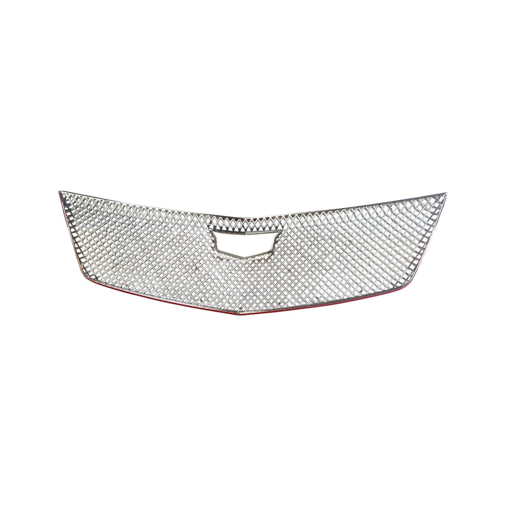 NINTE For 2017 - 2022 Cadillac XT5 Grille cover ABS Front Mesh Grill Protector Gloss Black/Chrome - NINTE