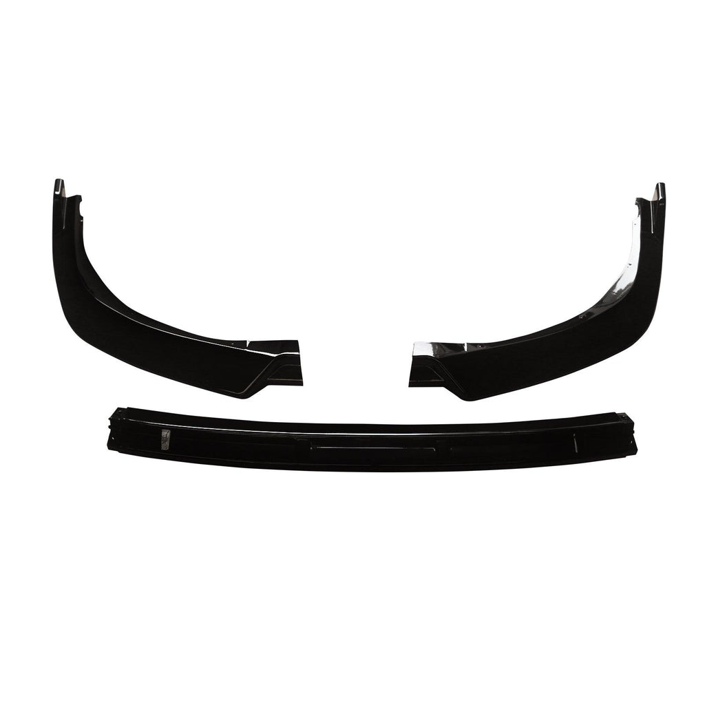 NINTE For 2021 - 2024 Toyota Camry XV70 LE XLE Sedan Front Bumper Lip ABS 3PCs Lower Splitters - NINTE
