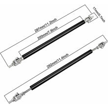 Laden Sie das Bild in den Galerie-Viewer, NINTE Universal Support Bar For BMW Chrysler Dodge Adjustable Front Splitter Bumper Lip Spoiler Strut Rod Tie - NINTE