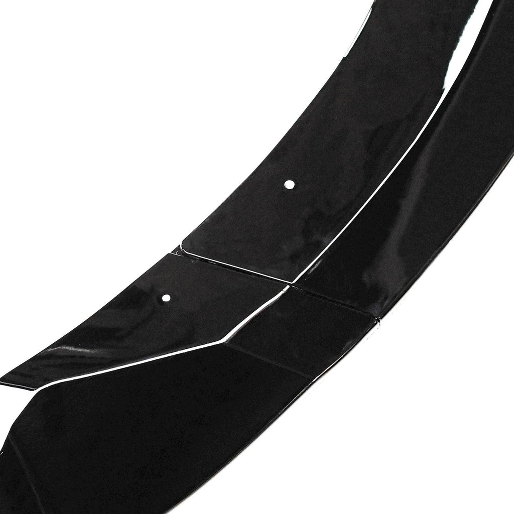 NINTE For 2022 - 2024 Audi A3 8Y Front Lip Front Bumper Splitter ABS 3 Pieces - NINTE