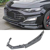 NINTE For 2016-2024 Chevrolet Malibu Front Lip ABS 3PCs Front Bumper Splitters