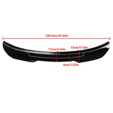 Cargar imagen en el visor de la galería, NINTE For 2013 - 2018 BMW F82 M4 Rear Spoiler PSM Rear Trunk Spoiler Lip Style ABS Painted - NINTE