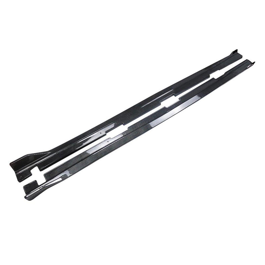 NINTE For 2016 - 2021 Honda Civic Sedan Hatchback Rocker Panel Extension Side Skirts - NINTE