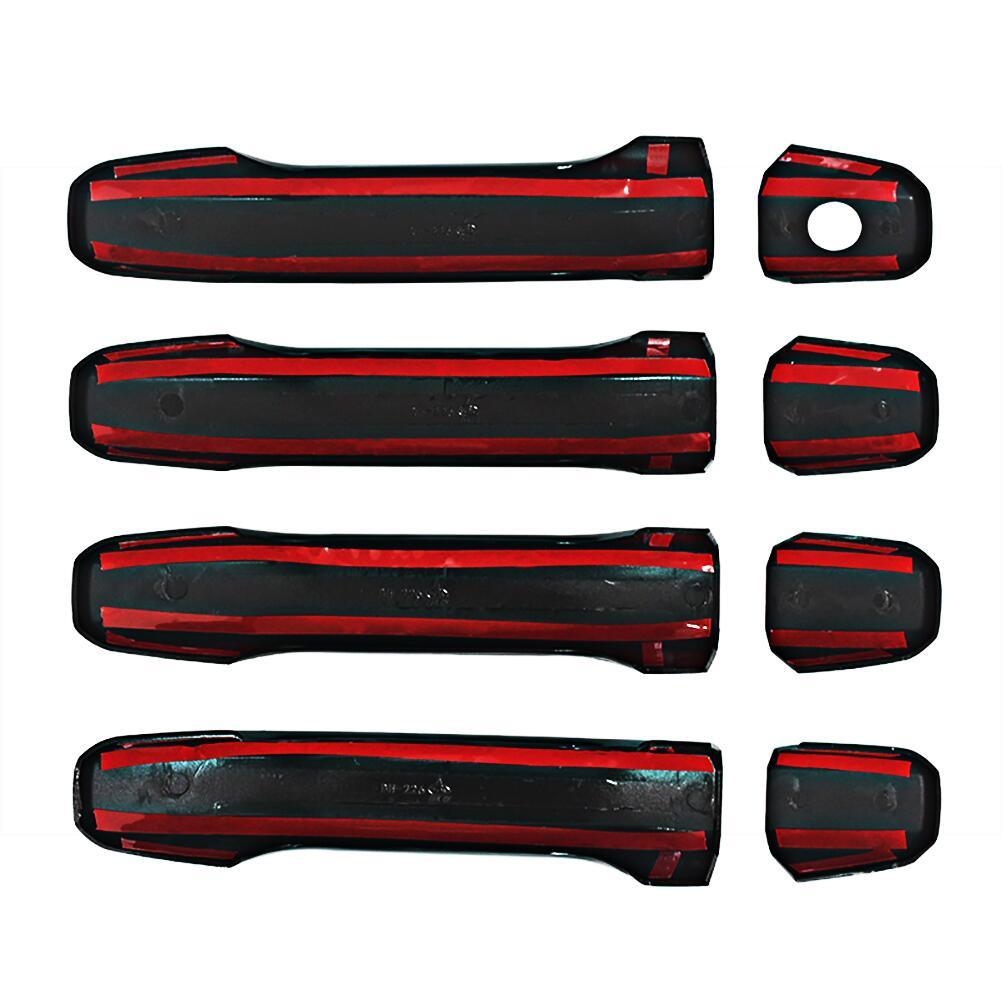 NINTE Door Handle Covers For 2014 - 2024 GMC Sierra 1500 Chevy Silverado 1500 NO Smart Key Hole - NINTE