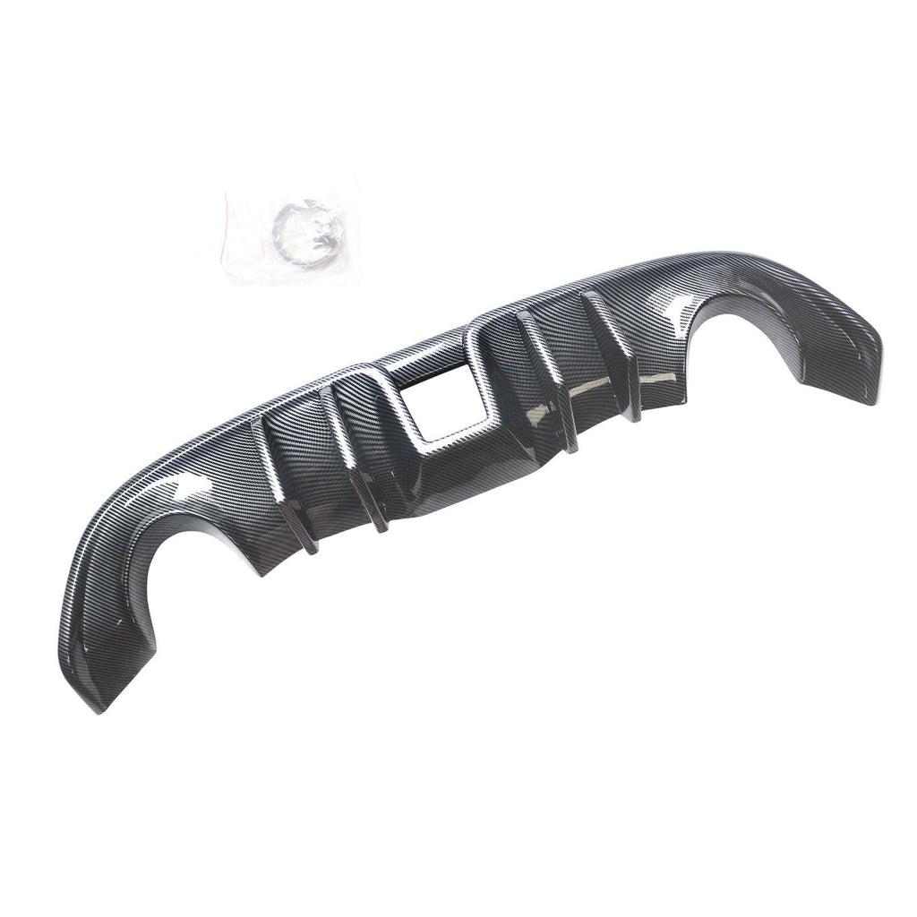 NINTE For 2009 - 2020 Nissan 370Z Rear Diffuser Z34 JDM L Shark Fin Style Rear Bumper Diffuser Valance - NINTE