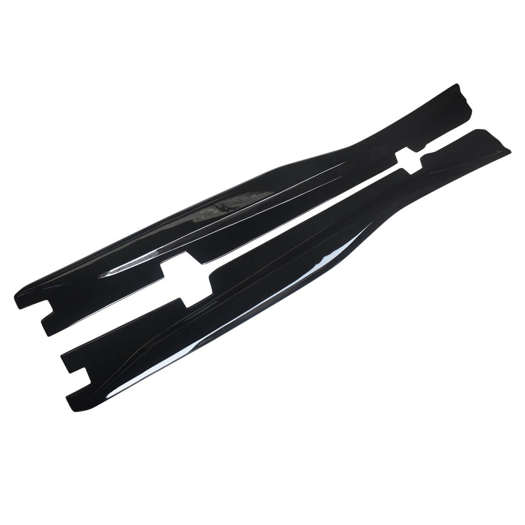 NINTE For 2014 - 2019 Chevy Corvette C7 Side Skirts Base Rocker Panel - NINTE