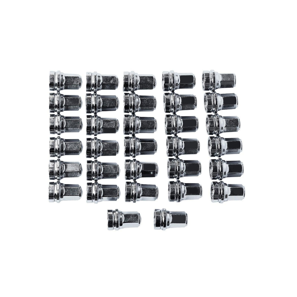 NINTE For 2017 - 2024 Ford F250 F350 F450 Super Duty Set of 32 Lug Nuts HCPZ - 1012 - B - NINTE