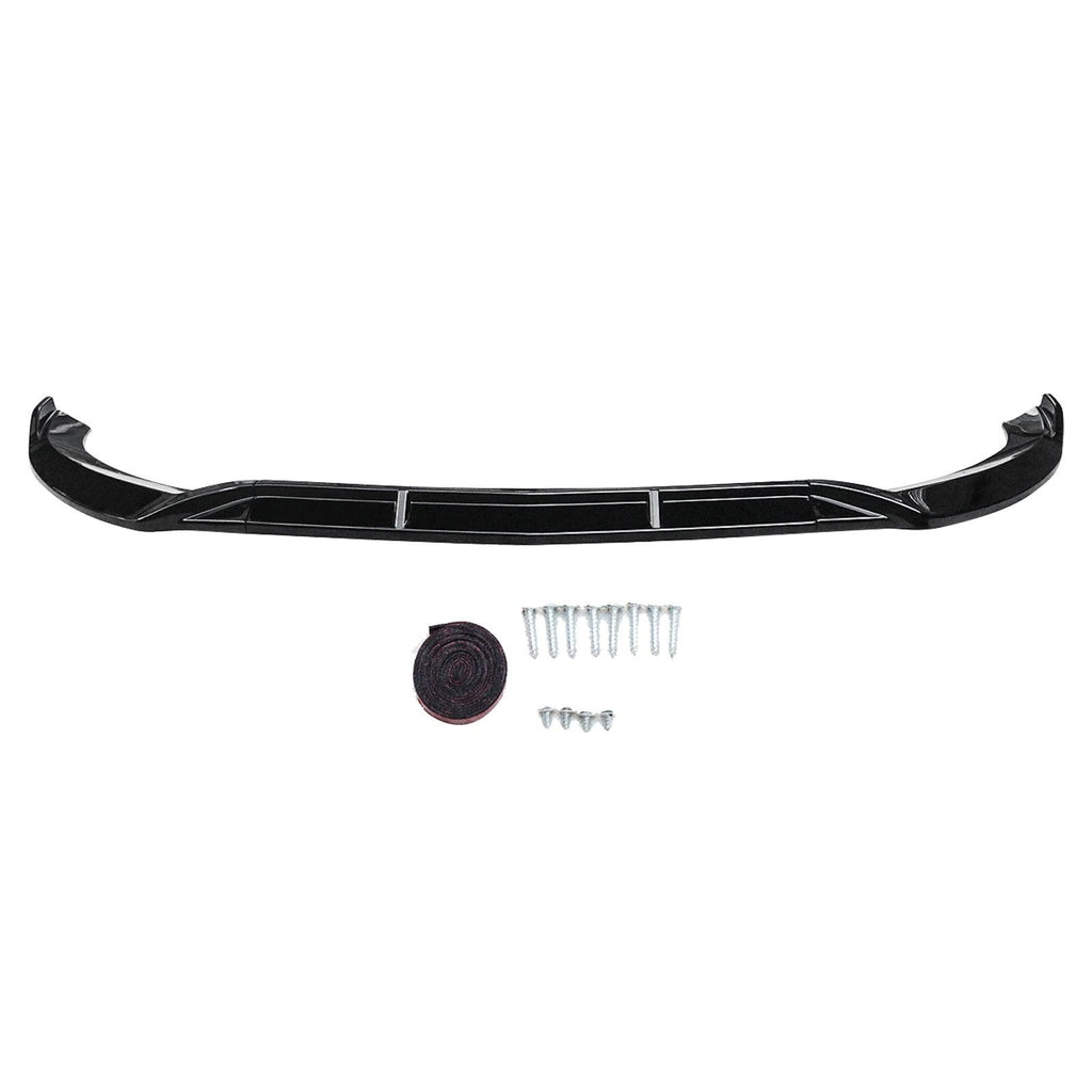 NINTE For 2015 - 2018 Benz C - Class W205 Sport Front Lip Front Bumper Lip Splitter ABS 3PCS - NINTE
