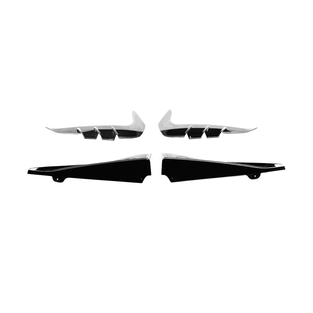 NINTE Side Splitters Vent Covers For 2022 2023 2024 Toyota GR86 Subaru BRZ Front Fender Side Vent - NINTE