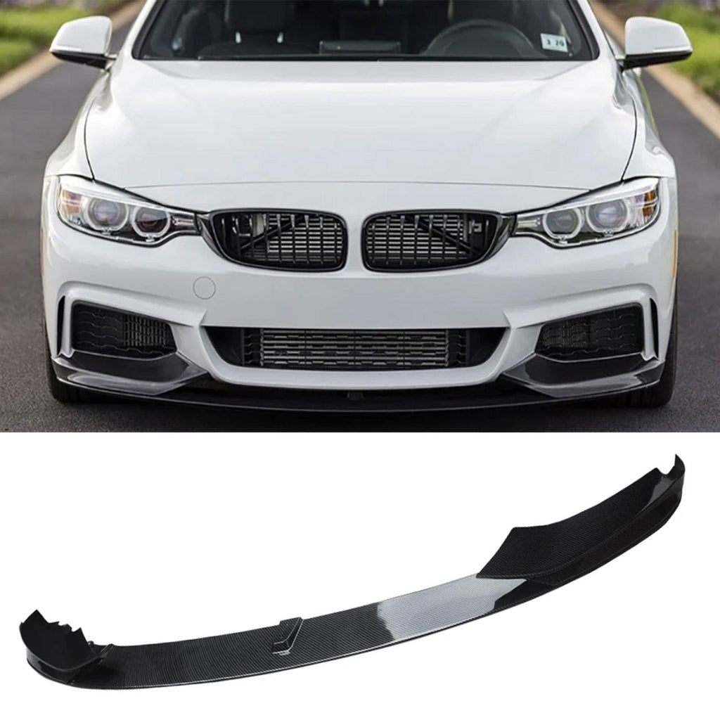 NINTE For 2014 - 2020 BMW 4 Series F32 F33 F36 M Sport Front Lip 3 Pcs - NINTE