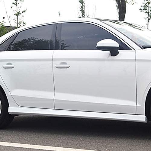 NINTE Side Skirts For 2013 - 2019 Audi A3 Sedan 4DR Side Extension Lips - NINTE
