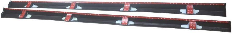 NINTE Side Skirts For 2013 - 2019 Audi A3 Sedan 4DR Side Extension Lips - NINTE