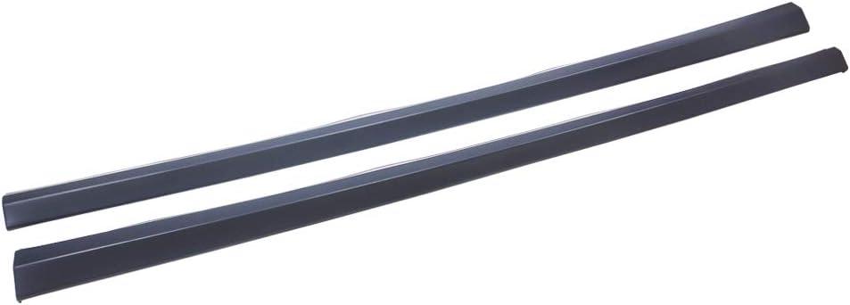 NINTE Side Skirts For 2013 - 2019 Audi A3 Sedan 4DR Side Extension Lips - NINTE