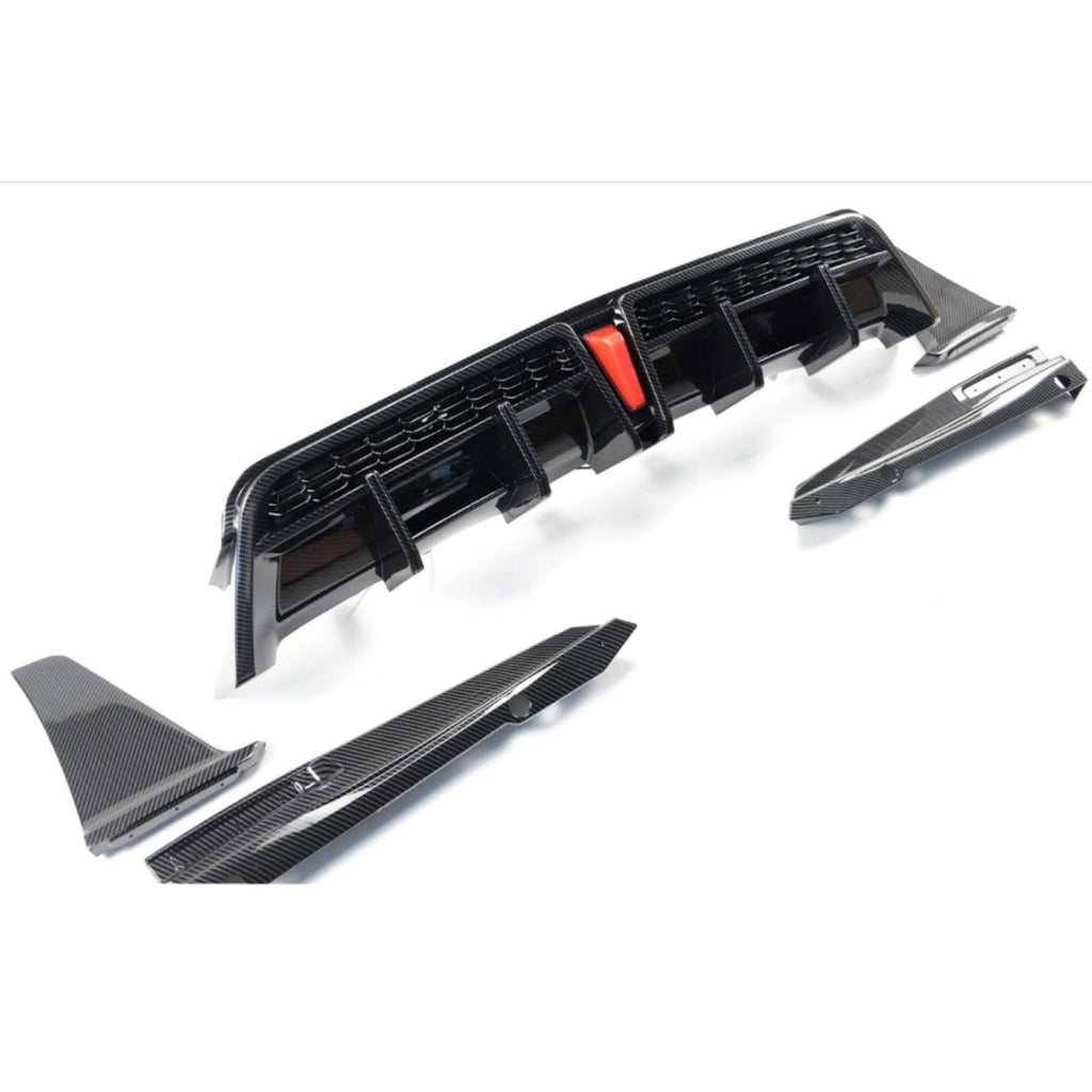 NINTE For 2018 - 2024 Toyota Camry SE XSE Yofer V2 LED Rear Bumper Diffuser + Corner Extension - NINTE
