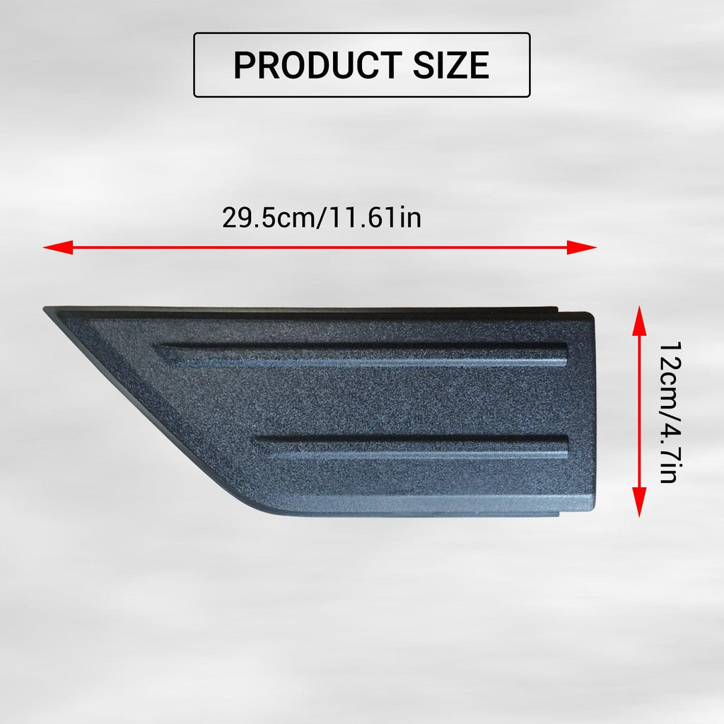 NINTE For Ford F150 2021 - 2023 1 Set Front Bumper Guards Inserts Pads End Caps Cover Trim - NINTE