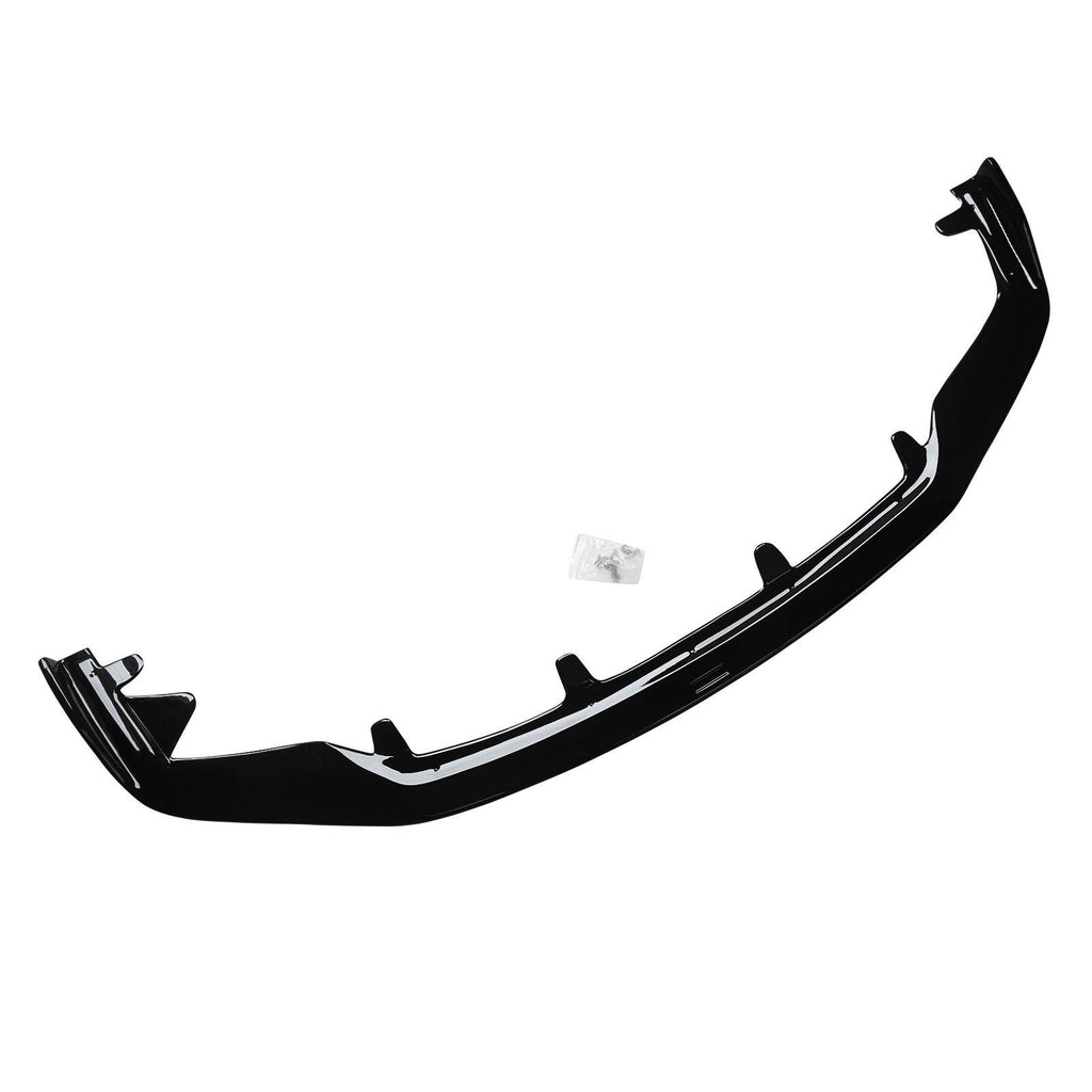 NINTE For 2017 - 2020 Lexus IS200t IS300 IS350 Spoiler Splitter Front Bumper Lip 1 Piece ABS Painted - NINTE