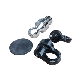 NINTE For 2013 - 2024 Ford F250 F350 F450 & 2016 - 2024 Chevrolet Silverado GMC Sierra Nissan Titan XD 60692 Puck System Gooseneck Hitch Ball Kit - NINTE