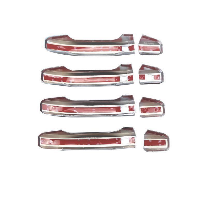 NINTE For 2014 - 2020 Sierra 1500 Silverado 1500 Door Handle Covers with 4 Smart Keyholes - NINTE