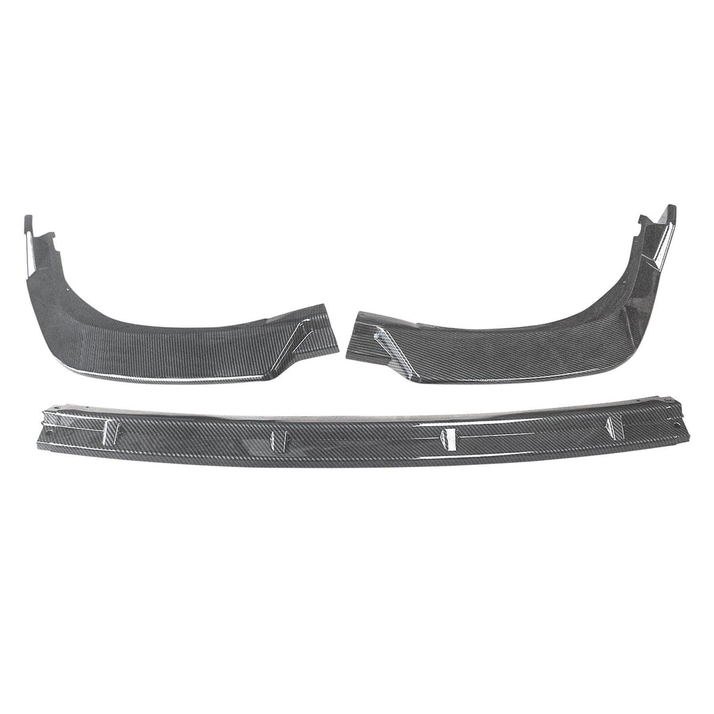 NINTE For 2021 - 2024 Toyota Camry XV70 LE XLE Sedan Front Bumper Lip ABS 3PCs Lower Splitters - NINTE