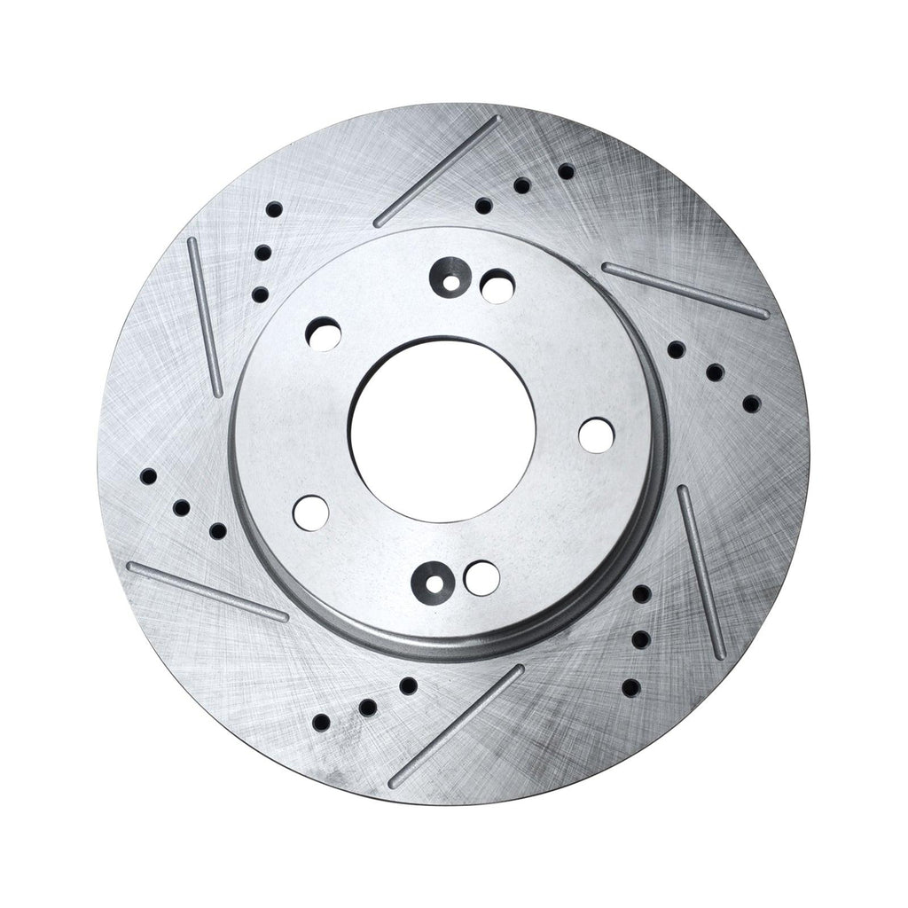NINTE Rear Drilled Brake Rotors for Hyunda Elantra GT Veloster Venue Kona Forte Soul - NINTE