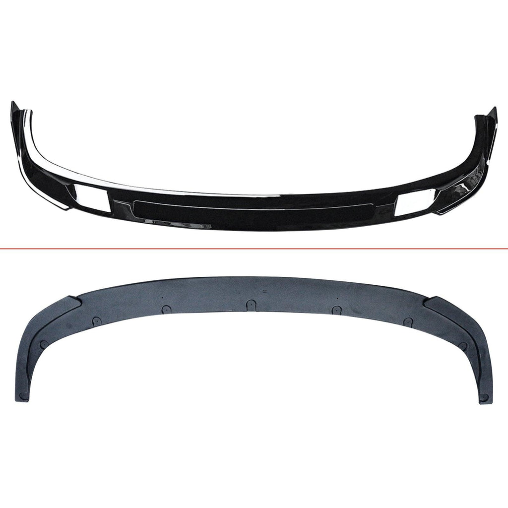 NINTE One - Piece Front Lip for 2019 - 2024 BMW 3 Series G20 G28 M - Sport Front Bumper Lip ABS Front Splitter Air Dam Spoiler Protector - NINTE