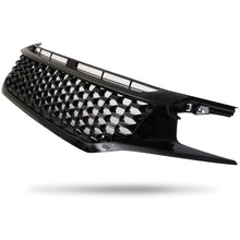 Load image into Gallery viewer, NINTE For 2016 - 2019 Honda Civic Gloss Black Front Bumper Hood Mesh Grille Eye Lid - NINTE