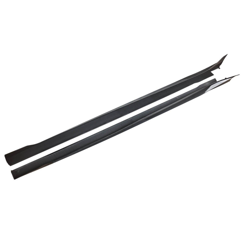 NINTE For 2022 - 2025 Honda Civic 11th Gen Side Skirts ABS Side Rocker Panel Extension Lips - NINTE