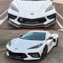 Cargar imagen en el visor de la galerĆa, NINTE For 2020 - 2025 Chevrolet Corvette C8 Front Lip Stingray Z51 7PCs ABS Front Bumper Splitter - NINTE