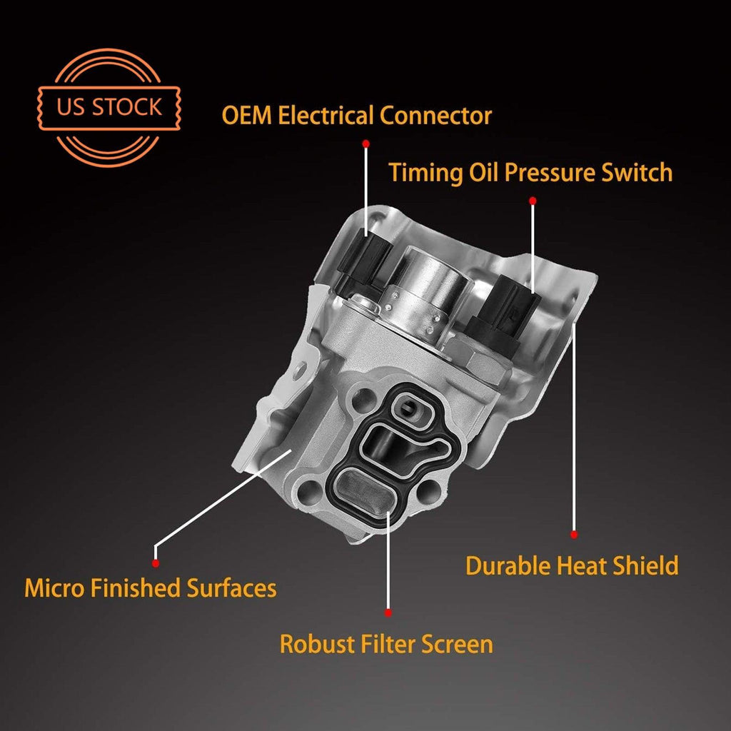 NINTE 15810 - RAA - A03 VTEC Solenoid Spool Valve Fit Honda Accord Civic CR - V 2.4L 2002 - 11 - NINTE