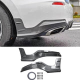 NINTE For 2022-2024 Honda Civic Hatchback Rear Bumper Splitters ABS Rear Lip