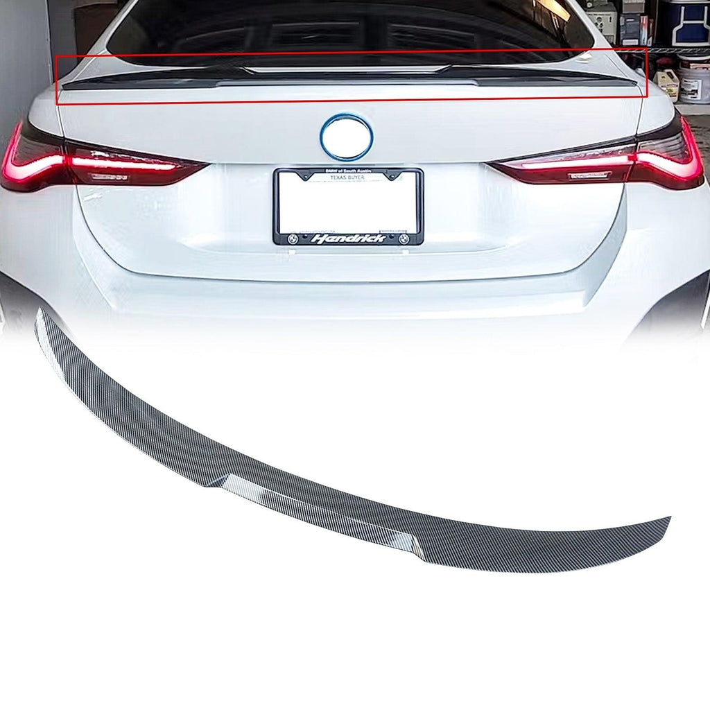NINTE For 2022 - 2024 BMW 4 - Series Gran Coupe G26 M Sport 4DR I4 M Sport M50 Front Lip Side Skirts Rear Spoiler ABS Painted - NINTE