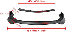 Laden Sie das Bild in den Galerie-Viewer, NINTE For 2020 - 2023 Dodge Charger Widebody ABS 4PCs Front Lip Front Bumper Lip Splitter - NINTE