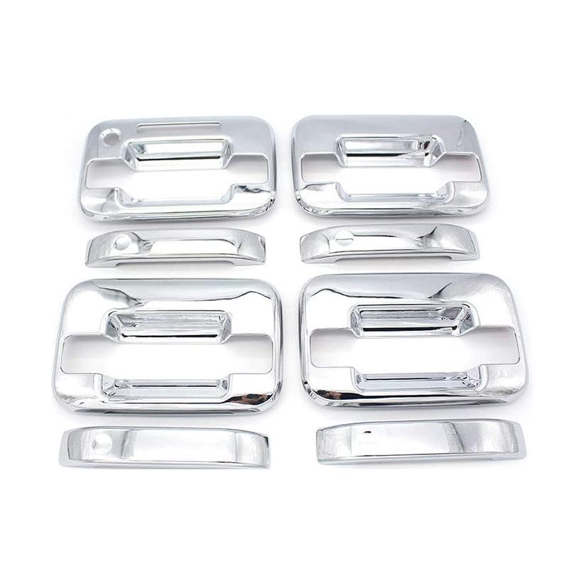 NINTE For 2004 - 2014 Ford F - 150 Crew Cab Door Handle Covers without Passenger Key Hole with Keypad 4Pcs - NINTE