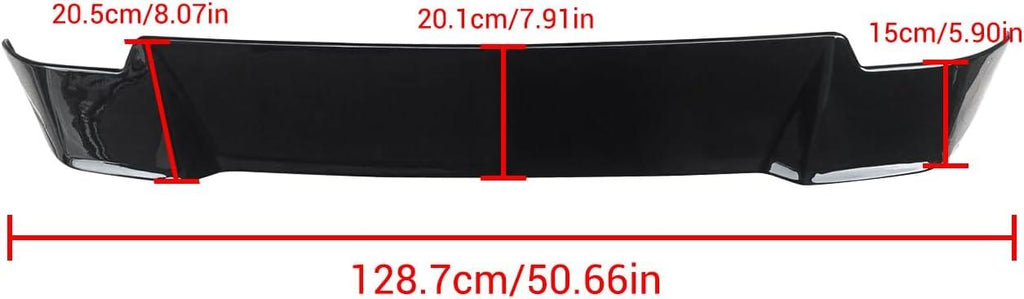 NINTE for Defender Rear Tail Spoiler Fit for Land Rover Defender 90 110 130 L663 L851 2020 - 2023 Gloss Black ABS Painted Rear Tail Roof Spoiler Wing Trunk Lip - NINTE