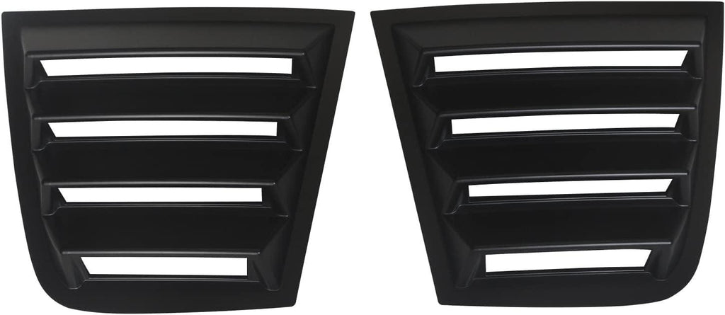 NINTE For 2011 - 2023 Dodge Charger Side Window Louver Cover Air Vent Scoop Shades - NINTE