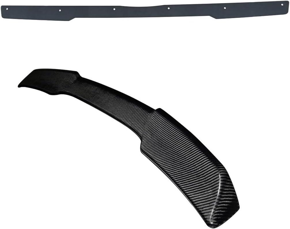 NINTE For 2005 - 2013 Corvette C6 Rear Spoiler Wicker Bill Flap ABS Trunk Wing Spoiler - NINTE