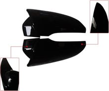 Cargar imagen en el visor de la galería, NINTE For 2013 - 2020 Ford Fusion Mondeo Painted Mirror Cover Mirror Caps Gloss Black Carbon Fiber - NINTE