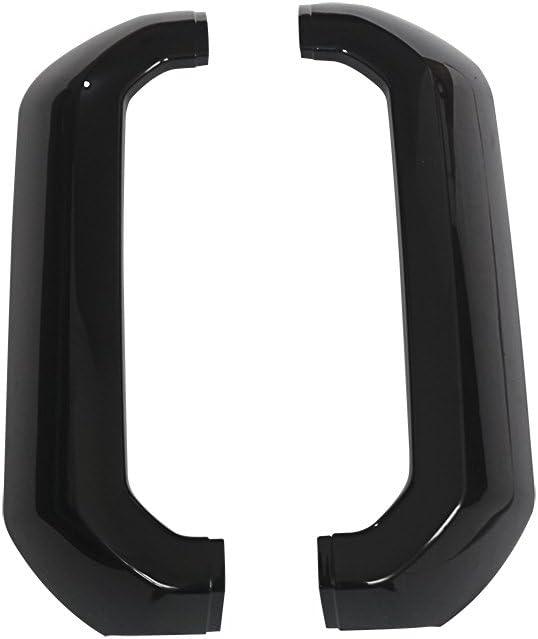 NINTE Grill Covers for 2011 - 2016 Ford F - 250 350 450 550 Super Duty Front Bumper Hood Grille Cover - 4pcs(NOT the Replacement) - NINTE