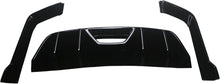 Laden Sie das Bild in den Galerie-Viewer, NINTE Rear Diffuser Fit For 2015 - 2017 Ford Mustang HN Style Rear Bumper Diffuser ABS Rear Bumper Diffuser Rear Bumper - NINTE