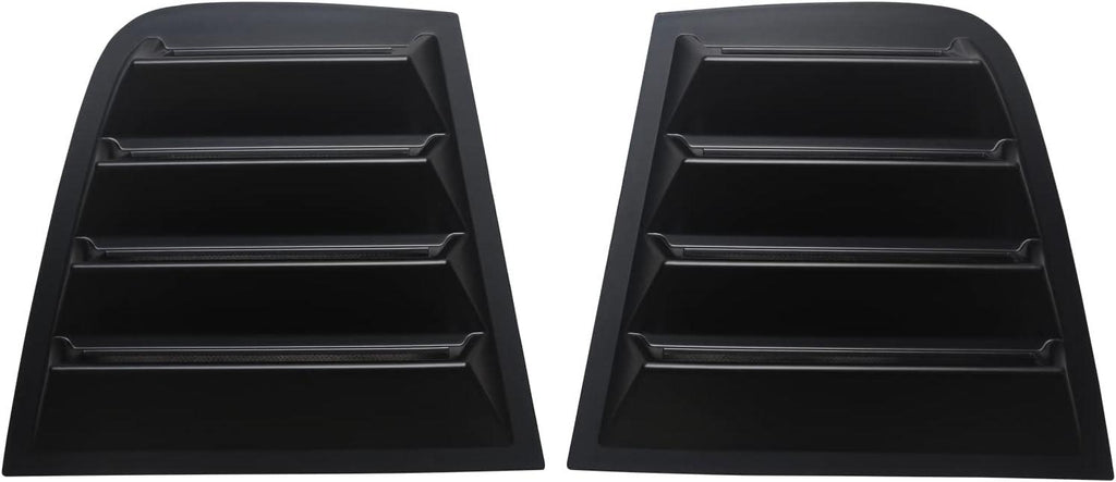 NINTE For 2011 - 2023 Dodge Charger Side Window Louver Cover Air Vent Scoop Shades - NINTE