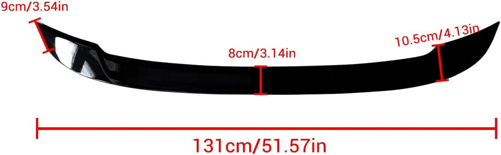 NINTE For 2023 - 2025 Honda Accord 11th Gen Rear Spoiler ABS Lip Spoiler Wing - NINTE