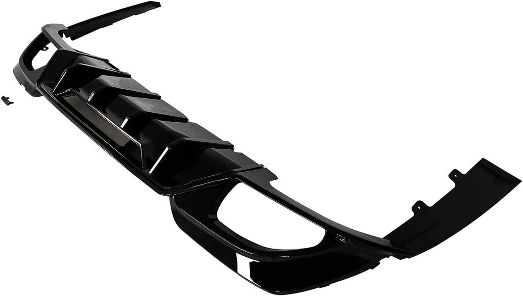 NINTE For 2019 - 2022 BMW 3 Series G20 M Sport 330i 340i 320i 330e M340i Rear Diffuser Rear Bumper Lip - NINTE
