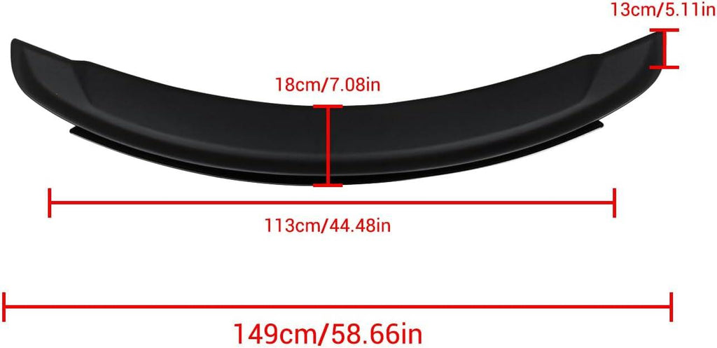 NINTE Rear Spoiler Fit for 2014 2015 Chevy Camaro Rear Spoiler Diffuser Trunk Spoiler EOS/ZL1 Style Bodykit - NINTE